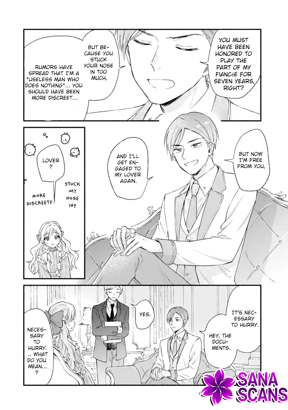You Don’t Have to Do Anything,” Says My Overprotective Fiancé Chapter 1 Page 12